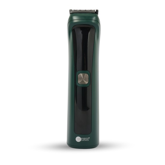 AFRA RECHARGEABLE STAINLESS STEEL HAIR TRIMMER - 3W, LED - 600MAH