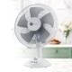 AFRA 12" TABLE FAN 60W WITH 3 SPEED CONTROLLER 60 MINUTES TIMER BLACK