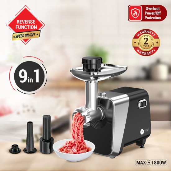 AFRA MEAT GRINDER POWER 1800W BLACK