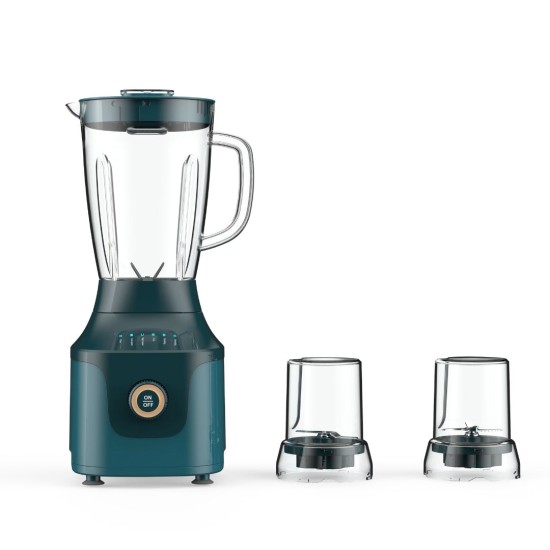 AFRA 2 IN 1 BLENDER, 450 WATTS WITH PC UNBREAKABLE JAR, 7025 FULL COPPER MOTOR, 1.5L