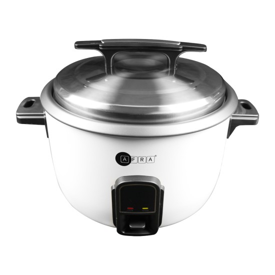 AFRA  Rice Cooker, 1000W, 5.6L Capacity, Keep-Warm Function, With Measuring Cup and Spoon, G-MARK, ESMA, ROHS, And CB Certified, 2 Years Warranty.