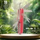 AFRA Multifunction Knife, Stainless Steel, Red, 9 in 1 Knife, Corkscrew, Bottle Opener, Can Opener, Screwdriver, Scissor, File, Small Saw, Thread/Wire Tool, With Keyring, Compact Folding