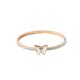 AFRA JEW WINGS ROSEGOLD STAINLESS STEEL BRACELET