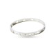 AFRA JEW EUDORA SILVER STAINLESS STEEL BRACELET