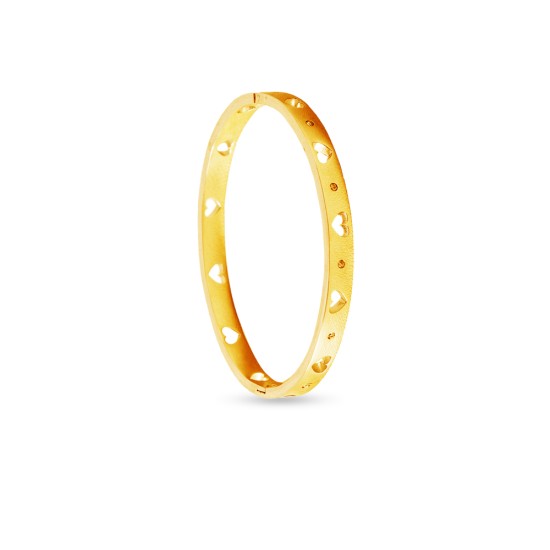 AFRA JEW EUDORA GOLD STAINLESS STEEL BRACELET