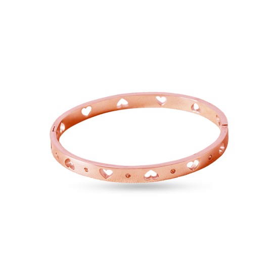 AFRA JEW EUDORA ROSEGOLD STAINLESS STEEL BRACELET