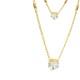 AFRA JEW JEWEL GOLD STAINLESS STEEL NECKLACE