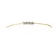 AFRA JEW JEWEL GOLD STAINLESS STEEL BRACELET