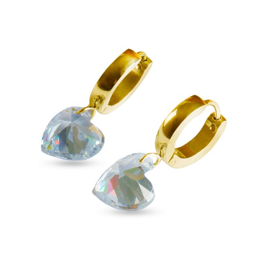 AFRA JEW JEWEL GOLD STAINLESS STEEL EARRING