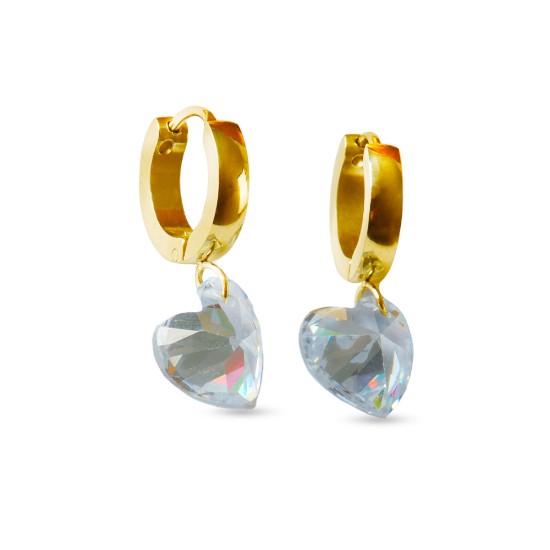 AFRA JEW JEWEL GOLD STAINLESS STEEL EARRING