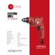 AFRA ELECTRIC DRILL, 10MM, 420W, and 3800r/Min No-Load Speed, Steel: Φ6.5mm, Wood: Φ15mm Max. Drilling Capacity, Ergonomic Body Design, Small And Compact, AFT-10-420EDRD, 1-Year Warranty.