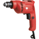 AFRA ELECTRIC DRILL, 10MM, 420W, and 3800r/Min No-Load Speed, Steel: Φ6.5mm, Wood: Φ15mm Max. Drilling Capacity, Ergonomic Body Design, Small And Compact, AFT-10-420EDRD, 1-Year Warranty.