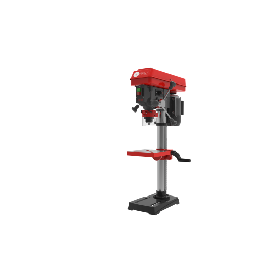 AFRA Drill Press, 13MM 550W, 440~2580rpm, 13mm Chuck, Mechanical Speed Adjustment, Powerful Induction Motor, Rack & Pinion For Accurate Table Height Adjustments, AFT-13-550DPRD, 1-Year Warranty