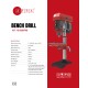 AFRA Drill Press, 16MM, 550W, 440~2580rpm, 16mm Max Chuck Capacity, Mechanical Speed Adjustment, Powerful Induction Motor, AFT-16-550DPRD, 1-Year Warranty