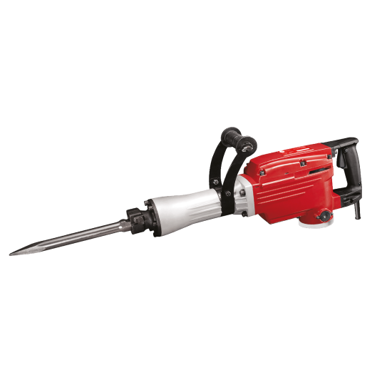 AFRA Hex Percussion Hammer, 30MM, 1240W, 16.0KG, 41.8J Impact Energy, Large Trigger Switch. AFT-30-1240DHRD, 1-Year Warranty