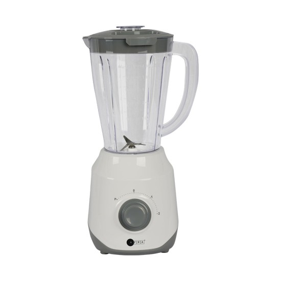 AFRA Blender, 400W, White, Stainless Steel Blade, 1.5L, 2 Speed Controls, Pulse Function, G-MARK, ESMA, ROHS, and CB Certified, 2 years Warranty.