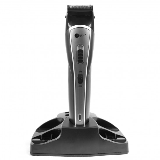 AFRA Hair Trimmer, AF-1600HTSB, 5 in 1 Set, Rechargeable, With Shaver, Precision Trimmer, Nose Trimmer, Design Trimmer and Full Trimmer, Charge Base.