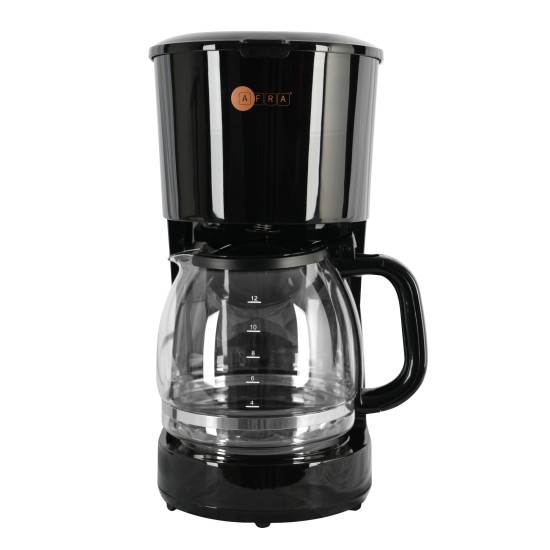 AFRA Japan Coffee Maker, 1.5L Capacity, 750W, Anti-Drip, Removable Filter, Automatic Shut Off, G-Mark, ESMA, RoHS, CB, 2 Years Warranty
