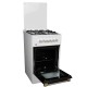 AFRA Free Standing Cooking Range, 50x50, 4 Burners, White Enamel, Compact, Adjustable Legs, Tray and Grid Included, G-Mark, ESMA, RoHS, CB, 2 years warranty.