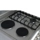 AFRA Free Standing Cooking Range, 60x60, Gas and Electric Burners, Stainless Steel, Compact, Adjustable Legs, Temperature Control, Mechanical Timer, G-Mark, ESMA, RoHS, CB, 2 years warranty.