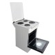 AFRA Free Standing Cooking Range, 60x60, Electric Burners, Stainless Steel, Compact, Adjustable Legs, Temperature Control, Mechanical Timer, G-Mark, ESMA, RoHS, CB, 2 years warranty.