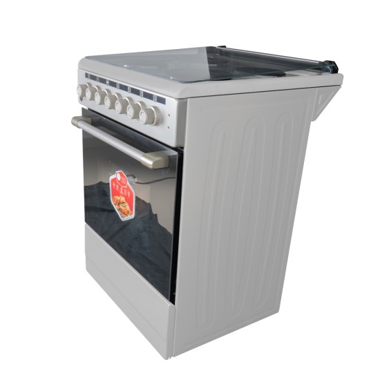 AFRA Free Standing Cooking Range, 60x60, Electric Burners, Stainless Steel, Compact, Adjustable Legs, Temperature Control, Mechanical Timer, G-Mark, ESMA, RoHS, CB, 2 years warranty.