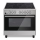 AFRA Free Standing Electrical Cooking Range, 90x60, Rotisserie, 110L, Closed Door Grilling, Stainless Steel, G-Mark, ESMA, RoHS, CB, 2 years warranty