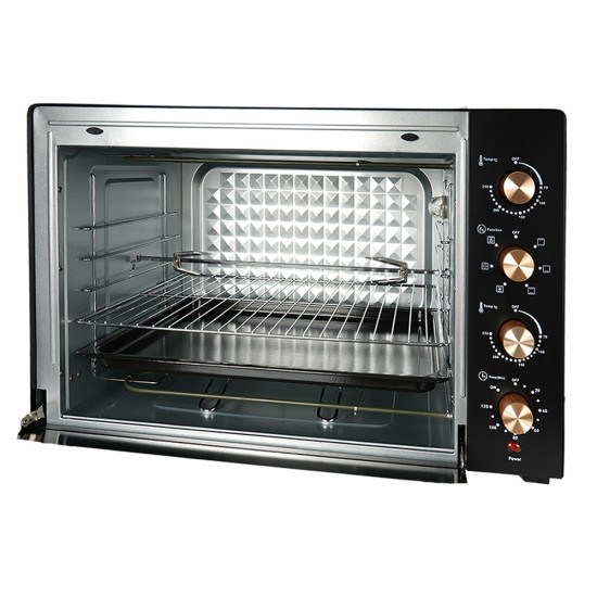 Four-Grill Electrique 60L. 3 Fonctions + Thermostat 250°C