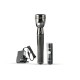 AFRA LED Flashlight, 2D Size Rechargeable Battery 3000MAH, Waterproof, Shock and Corrosion Resistant, Heavy-duty Design, With AC Adapter, 3 Years Warranty