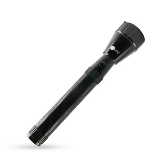 AFRA LED Flashlight, 5W, Rechargeable Battery 1500MAH, Waterproof, Shock and Corrosion Resistant, Compact Design, With AC Adapter, 3 Years Warranty