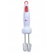 AFRA Hand Blender Set, 700W, Stainless Steel Shaft, Quad Blade System, White/Red, 2 Years Warranty.