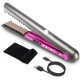 AFRA Hair Straightener, Model No. AF-4000HSGY, Rechargeable, Floating Plates, 3 Temperature Settings, Ergonomic , Lockable Handle, Compact Design.