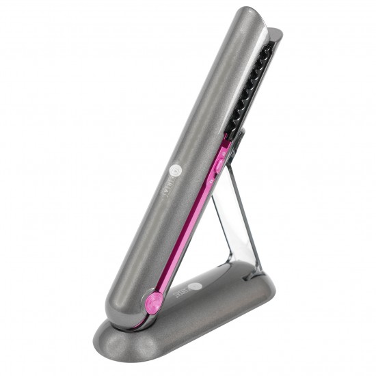 AFRA Japan Hair Straightener, Model No. AF-4000HSGY, Rechargeable, Floating Plates, 3 Temperature Settings, Ergonomic , Lockable Handle, Compact Design.