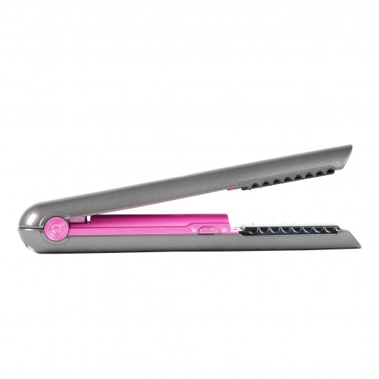 AFRA Hair Straightener, Model No. AF-4000HSGY, Rechargeable, Floating Plates, 3 Temperature Settings, Ergonomic , Lockable Handle, Compact Design.