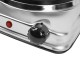 AFRA Single Electric Hotplate, 1500W, Thermostatic Control, Stainless Steel, Overheat Protection, G-MARK, ESMA, ROHS, and CB Certified, 2 years Warranty.