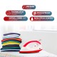 AFRA Japan Dry Iron, 1000W, Teflon Soleplate, Indicator Light, Overheat Protection, Temperature Knob, Smooth Ironing, White/Red, G-MARK, ESMA, ROHS, and CB Certified, 2 years warranty
