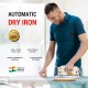 AFRA Automatic Dry Iron, 1.8kg, Non-Stick Soleplate, Gold Teflon Coating, Heat Distribution, Ergonomic Handle, Thermal Control, 6 Settings, Auto Cut-Off, G-Mark, ESMA, RoHS, CB, 2 Years Warranty