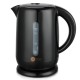 AFRA Japan Electric Kettle, 1.7L Capacity, 2200W, Dry Boil Protection, Strix Control, Automatic Shut-off, Overheat Protection, Black, G-Mark, ESMA, RoHS, CB, 2 years warranty