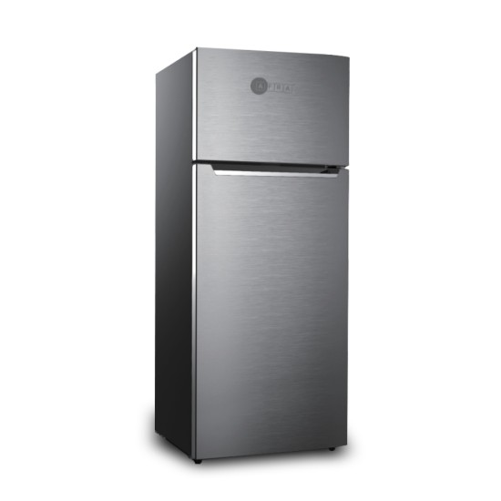 AFRA Refrigerator, Double Door, 360L, Stainless Steel, Low Noise, Energy Saving, Frost Free, Multi Air Flow, Tropical Cooling, G-Mark, ESMA, RoHS, CB, 2 years warranty