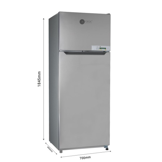 AFRA Refrigerator, Double Door, 600L Capacity, 78kg, Frost Free, Power Saving Inverter, Multi-Flow Cooling Performance, With Optional Glass Door, G-Mark, ESMA, RoHS, CB, 2 Years Warranty.