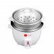 AFRA Rice Cooker, 1.0 Litre Capacity, Non-stick Inner Pot, Glass Lid, Aluminium Heating Plate, Keep-Warm Function, With Measuring Cup & Spoon, G-MARK, ESMA, ROHS, and CB Certified, 2 Years Warranty