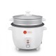 AFRA Japan Rice Cooker, 1.0 Litre Capacity, Non-stick Inner Pot, Glass Lid, Aluminium Heating Plate, Keep-Warm Function, With Measuring Cup & Spoon, G-MARK, ESMA, ROHS, and CB Certified, 2 Years Warranty