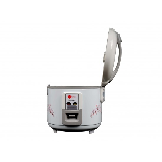 AFRA Rice Cooker, 1.5 Litre, Inner pot, Aluminium Heating Plate, Quick & Efficient, Fully Sealable, Preserves Flavours & Nutrients, G-MARK, ESMA, ROHS, and CB Certified, 2 Years Warranty.