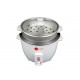 AFRA Rice Cooker, 1.5 Litre, Non-Stick Inner Pot, Glass Lid, Aluminium Heating Plate, Keep-Warm Function, With Measuring Cup & Spoon, G-MARK, ESMA, ROHS, and CB Certified, 2 Years Warranty.