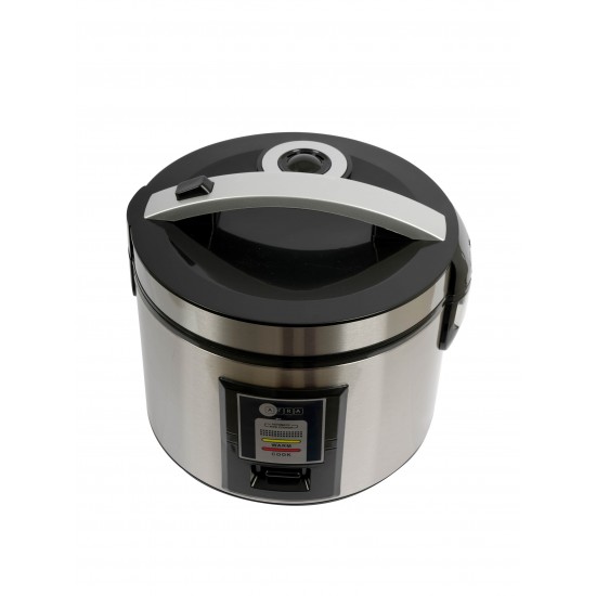 AFRA Rice Cooker, 1.8 Litre Capacity, Inner Pot, Aluminium Heating Plate, Quick & Efficient, Preserves Flavours & Nutrients, G-MARK, ESMA, ROHS, and CB Certified, 2 Years Warranty.