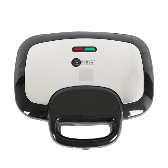 AFRA Japan Sandwich Maker, Non-Stick Surface, 2 Slice Slots, Black, Stainless Steel, 700W, G-Mark, ESMA, RoHS, CB, 2 years warranty