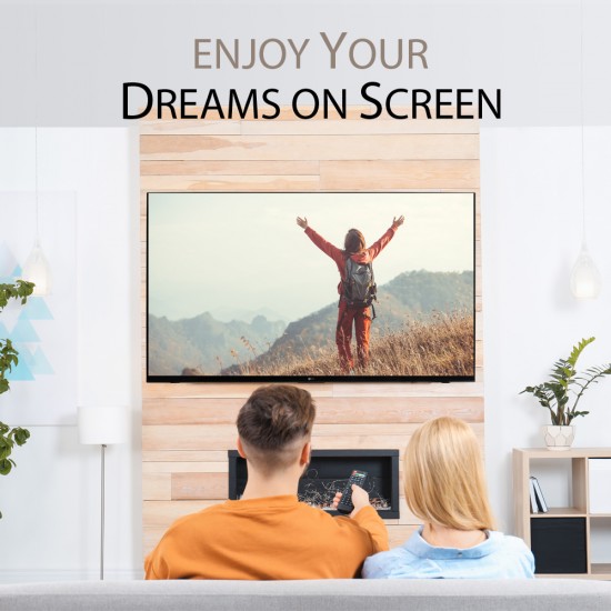 AFRA Smart TV, AF-50114KBK, 50’’, UHD, 4K, Frameless, LED, Android 11, HDMI, USB, VGA, PC & Game Console Connection, Internet, Streaming, Netflix, Hulu, YouTube, Prime Video, 2 years warranty.