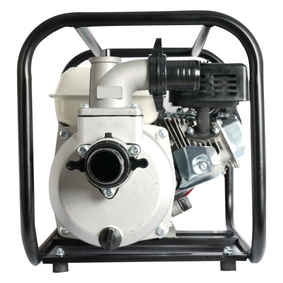 Afra Petrol Water Pump, 2 Inch Outlet, 6.5hp, Recoil Start, 168FB Engine, Low Noise, Accessories Included,