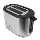 AFRA Electric Breakfast Toaster, 950W, 2 Slots, Removable Crumb Tray, Stainless Steel Finish, G-Mark, ESMA, RoHS, CB, 2 years warranty