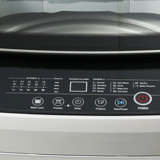 AFRA Washing Machine, Top Loading, 9 kg Capacity, 400W, Automatic, Compact, G-MARK, ESMA, ROHS, and CB Certified, 2 years Warranty